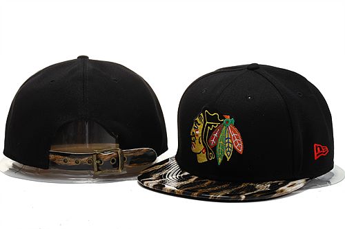 NHL Chicago Blackhawks NE Strapback Hat #07